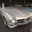 1960 190SL Convertible Silver w/Black leather, Black Canvas Top 4 Spd Classic