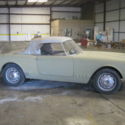1960 ALFA ROMEO 2000 TOURING SPIDER RARE FACTORY HARDTOP AND WOODEN TOOL BOX