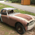 1960 Austin Healey 3000, project car that runs and has very little rust, hardtop