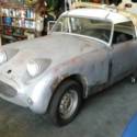 1960 Austin Healy Bug Eye Sprite project vintage