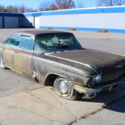 1960 Black Parts Car Engine Trans Glass Chrome!