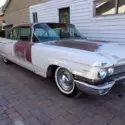 1960 CADILLAC 5 WINDOW SEDAN, 100% ORIGINAL ARIZONA CAR, EXCELLENT CHROME