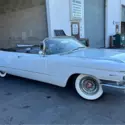 1960 Cadillac 62 Convertible White RWD Automatic 62 Series Convertible