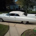 1960 CADILLAC convertible ,series 62, vintage, antique auto,white