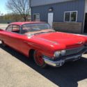 1960 Cadillac Coupe Red on Red