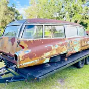1960 Cadillac Ecto 1 Miller Meteor Duplex Ambulance Ghostbuster Barn Garage Find