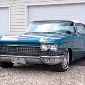 1960 Cadillac Series 62 Convertible Blue FWD Automatic Series 62