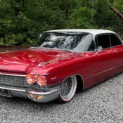1960 Cadillac Series 62 Coupe Red
