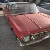 1960 Chevrolet Bel Air Sedan Red