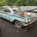 1960 CHEVROLET BELAIR 2 DOOR BUBBLE TOP ALL ORIGINAL RUNS DRIVES 6 CYL STICK 3SP