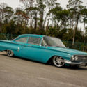 1960 Chevrolet Biscayne Air ride, LS3 Fuel injected, pro touring 1959 1961 1958