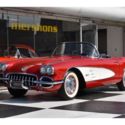 1960 Chevrolet Corvette, 4 Speed, Red on Black, White Coves, Drives Great!