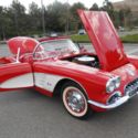 1960 Chevrolet Corvette California Red