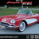 1960 Chevrolet Corvette Convertible 18499 Miles Roman Red/White  283cid V8 4-Spe