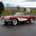 1960 Chevrolet Corvette Rare Honduras Maroon Survivor Type #s matching