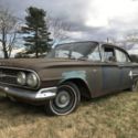 1960 Chevrolet Impala Sedan Inline 6 Runs / Drives / Stops Orig Patina Must See!