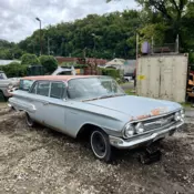 1960 Chevrolet Parkwood Wagon Grey