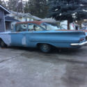 1960 Chevy Biscayne 2 Door Project Barn Find Chevrolet Two Impala Belair