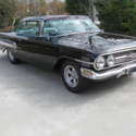 1960 Chevy Impala 348 Tri-power, 4 speed, Black with Houndstooth Interior