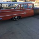 1960 chevy wagon parkwood rat rod hot rod