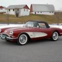 1960 Corvette Conv *Burg/Black*#sMatch283/230hp*Auto*L@@K