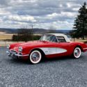 1960 Corvette Conv Red/Black*FrameOnResto*N.O.M327ci*4Spd*NewChrome*NoReserve
