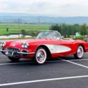 1960 Corvette Convertible *RomanRed/Black*Orig283/230hpEngine*NewInterior*