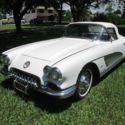 1960 CORVETTE CONVERTIBLE WITH AIR CONDITIONING OLDER FRAME OFF RESTORATION