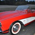 1960 Corvette, fuel injected TPI 350, Red with white coves, 4 wheel disc brakes