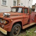 1960 dodge truck power wagon D500 firetruck 1959 fire engine mopar