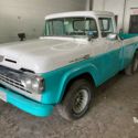 1960 Ford F-100 VIN F10C0K49214 Fresh Paint Runs Great! 8&#039; Bed Uni-body