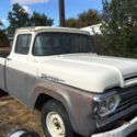 1960 Ford F100 2wd Truck 292 V8