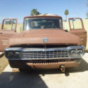 1960 Ford F100 Fleetside Pickup w/1958 front Clip Running Driving Project Truck