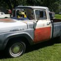 1960 FORD F100 SHORT BED CLEAN WESTERN TRUCK V8 60 PROJECT BED CAB SHOP IOWA