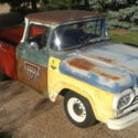 1960 FORD F100 SWB BIG WINDOW RAT ROD SHOP TRUCK PATINA BARN FIND