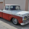 1960 Ford F100 SWB original stock patina modified lowered shop pickup truck