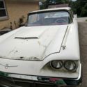 1960 FORD TBIRD THUNDERBIRD WHITE ANTIQUE RESTORABLE