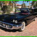 1960 Ford Thunderbird 300HP 352ci V8 Auto Transmission 37,000 Miles Black/Red