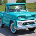 1960 GMC C10  1313 Miles Teal Blue Pickup Truck 305ci V6 3 Speed Manual