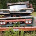 1960 GMC stake body flatbed  truck