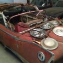 1960 GOLDEN COMMANDO 395 PLYMOUTH FURY CONVERTIBLE BARN FIND PROJECT/PARTS CAR