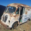 1960 IH Metro milk van, international harvested metro