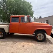 1960 INTERNATIONAL RAIL ROAD CREW CAB 3 DOOR 4X4