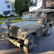 1960 M38A1 Kaiser Willys 1/4 ton NEKAF &#034;jeep&#034;