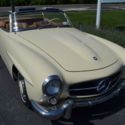1960 Mercedes 190SL. This car has been repainted in Light Ivory