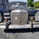 1960 Mercedes 220SE w Sunroof Heckflosse Fintail Factory Black w Red Interior