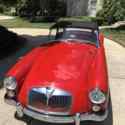 1960 MG MGA Roadster 1600, Twin Cam Special Wood Original Steering Wheel Leather