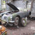 1960 MGA 50 YEARS ON BLOCKS - 4593 ORIGINAL MILES - ONE OWNER - NO RESERVE