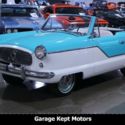 1960 Nash Metropolitan Convertible White & Turquoise Convertible 1.5L 4-Cylinder