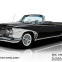 1960 Plymouth Fury Black Convertible 383 V8 3 Speed Automatic